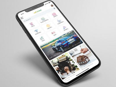 Classified Ads app ad listing ad posting ads advertise advertising android app android classified native app bidding classified for sale listing