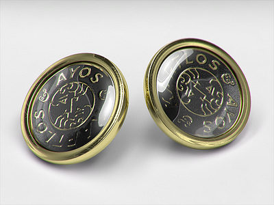 Cufflinks render test ambigram armenia ayos cufflinks georgia kartlos