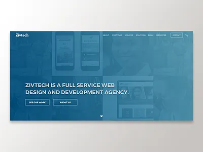 Hero Concept banner hero landing product responsive design site ui ux web web design