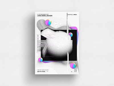 Hypnotize abstract art colorful daily gradient graphic hypnotize poster postereveryday riangle