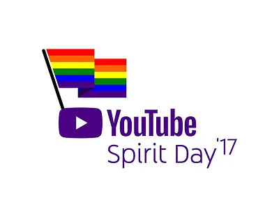 YouTube Spirit Day lgbt logo sticker youtube