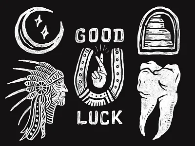 FLASH flash illustration lettering tattoo woodcut