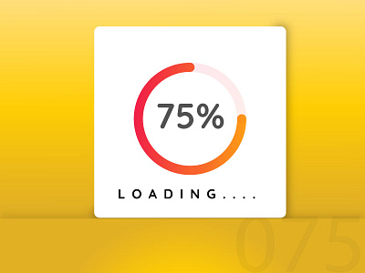 Day75 - Loading UI 075 adobe dailyui ui ux