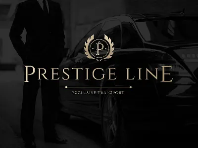 Prestige Line - Exclusive Transport identity logo logotype mark symbol