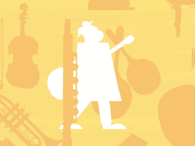 Funk Plus One alternative animation character design illustration loop music