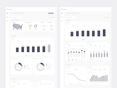 PM Tool Wires analytics dashboard data prototyping ux wireframe