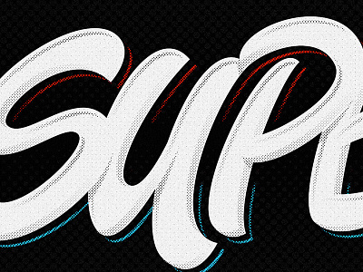 Super Hero Type calligraphy custom type dc hand drawn lettering logo marvel super hero typography vector wordmark script