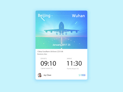 Ticket details page app design icon illustration ui ux