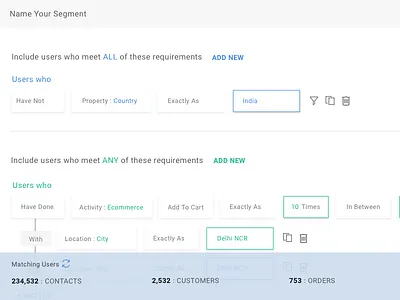 Customer Segmentation condaitions lifecycles segments targeting