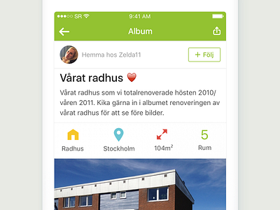 StyleRoom app: User album album app home inspiration interior design ios styleroom
