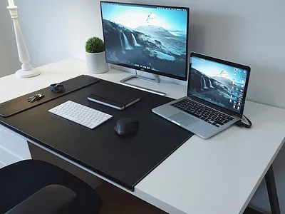 Workstation Winter 2017 black design desk office white work workstation