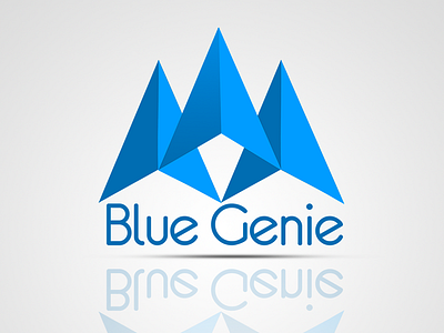 Company Logo blue branding creative design icon illustration logo logo design logotype mountain shape