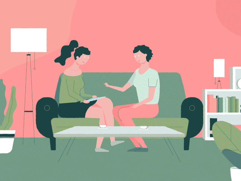 TRY — Good News explainer facebook gif girls interior login room sign in sign up tablet talk