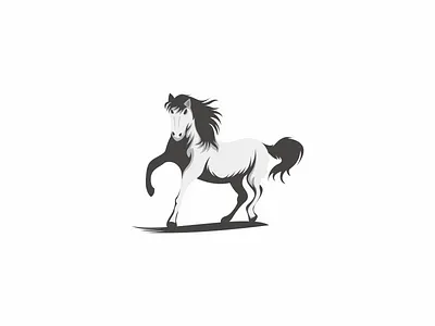 Horse coreldraw ilustrator logo
