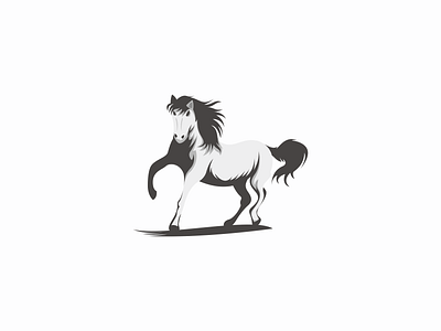 Horse coreldraw ilustrator logo