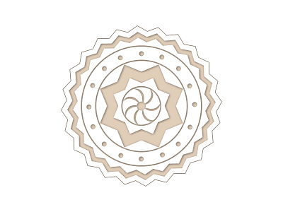 Traditional Romanian motif art design graphic illustration lineart modern motif retro romanian vector