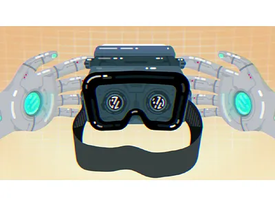 One year in agency_screen from motion design hands motion reality vector virtual vr