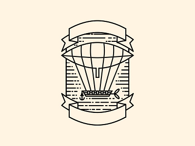 Aerostat aerostat balloon design graphic logo