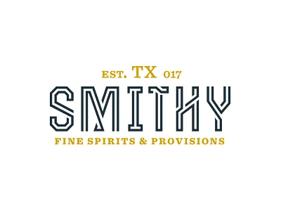 Smithy art bar branding dallas design food icon illustration interiordesign logo restaurant texture