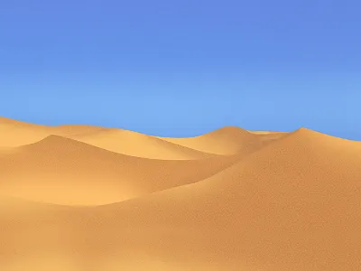 Desert desert illustration landscape light mountain sand shadow sky