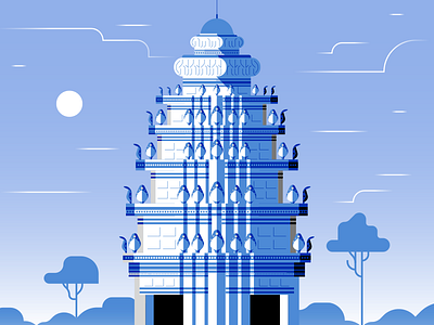 Independence Monument / Phnom Penh architecture asia cambodia landscape monument