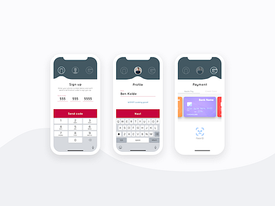 Dog Walking Onboarding dog ios ios 11 ios design iphone mobile mobile design onboarding pet sign up ui ux