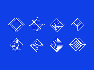 Shapes abstract blue form grid line lines pattern shape shapes stroke