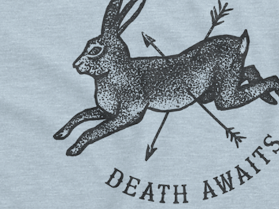 Threadless death hare shirt t shirt tattoo