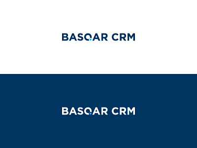 Basqar CRM Logo v2 basqar crm design logo manage sales system