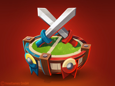 Arena Icon arena battle game icon pvp swords