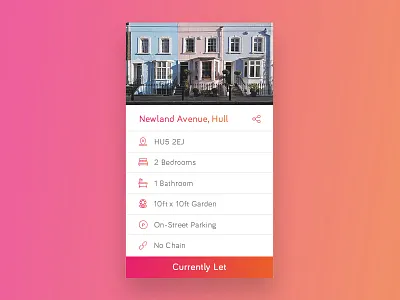 UI Design for Property Startup design developments estate agents gradients property property developer startup ui user experience ux web design