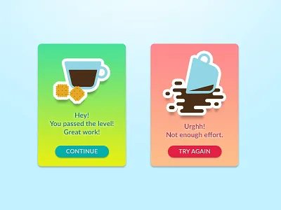 Flash message 011 continue dailyui error flash message success tryagain