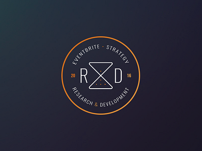 R&D brand eventbrite incubation innovation logo mark strategy teamwork