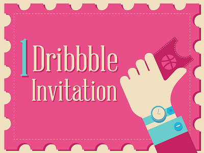 Dribbble Invitation! dribbble dribbble invite illustration invitation invite