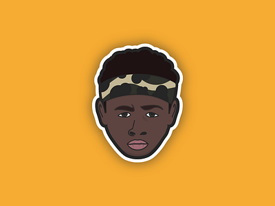 Lucas - Stranger Things illustration lucas netflix newpost stranger things