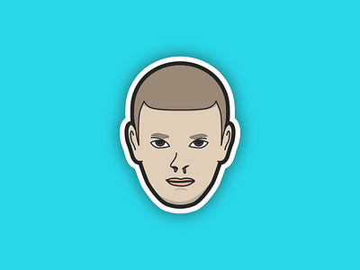 Eleven - Stranger Things eleven illustration netflix newpost stranger things