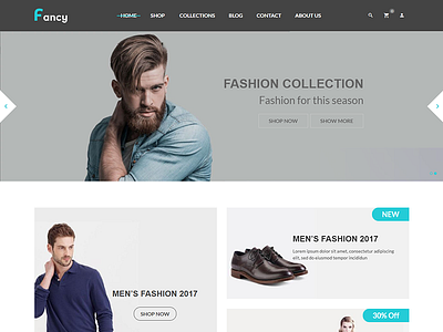 Fancy – Shopify Theme bootstrap clothes cookery digital electronics fashion flowers furniture interior responsive shopify technology