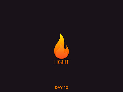 Daily Logo 10/50 - Flame branding dailylogo dailylogochallenge flame logo