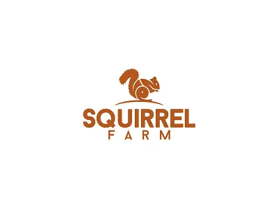 Zen Squirrel Farm animal farm logo shop squirrel zen