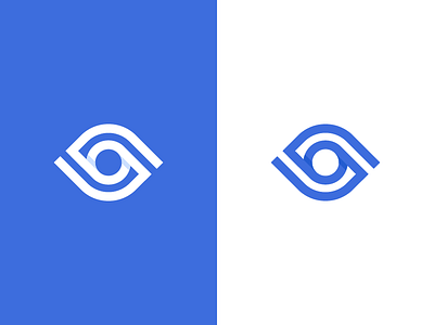 eye / optic / logo design eye icon line logo mark optic symbol