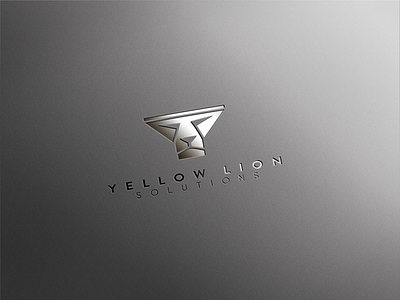 Yellow Lion Logo branding design logo logodesign