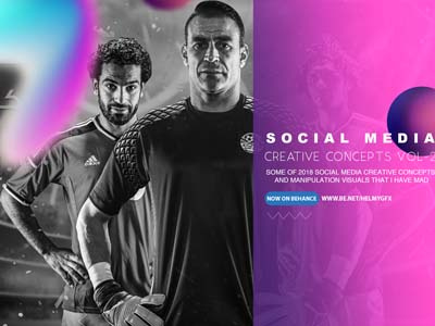 Creative Concepts | Social Media Vol-2 behance branding creative creativroom design designers dribbble icon logo outdoor packaging photoshop