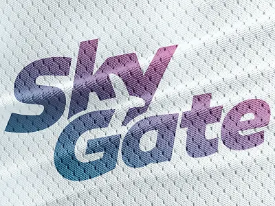 logo for travel agency fly logotype plane sky skygate travel trip turism vacancy