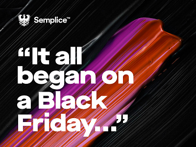 Semplice 30% OFF for Black Friday