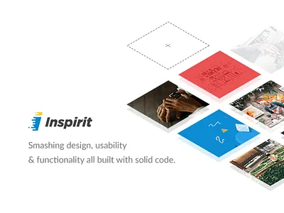 Inspirit theme company corporate html inspirit presentation theme themeforest ui website