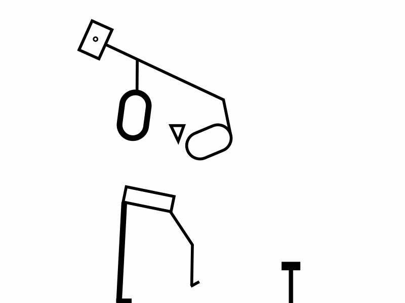 089/100 - Week of Working 089 100daysproject animation artbysambass blackwhite hammering loops weekofworking workcycles working