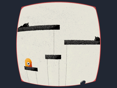 Arcade Game 2d aftereffects animation characters flat gif illustration loop motion graphics retro