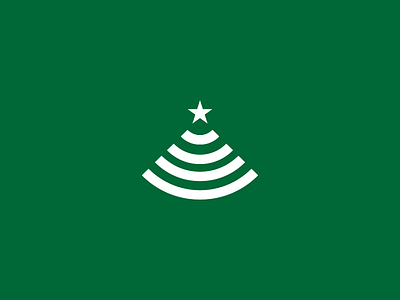 Day 37 - Wi-fi christmas dailylogochallange logo logos pine star tree wifi