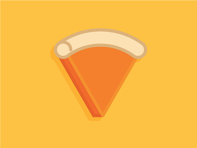 18. Moe's Pumpkin Pie - The Pie Hole dessert food food icon icon icon design illustrator los angeles pie hole pumpkin pie thanksgiving