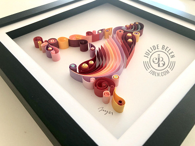 JJBLN | A paper art paper typography type typography